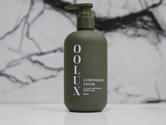 Lemongrass Pure Olive Oil Natural Hand & Body Wash 300g | OOLUX