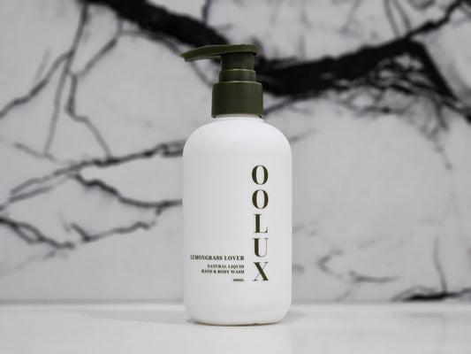 Lemongrass Pure Olive Oil Natural Hand & Body Wash 200g | OOLUX