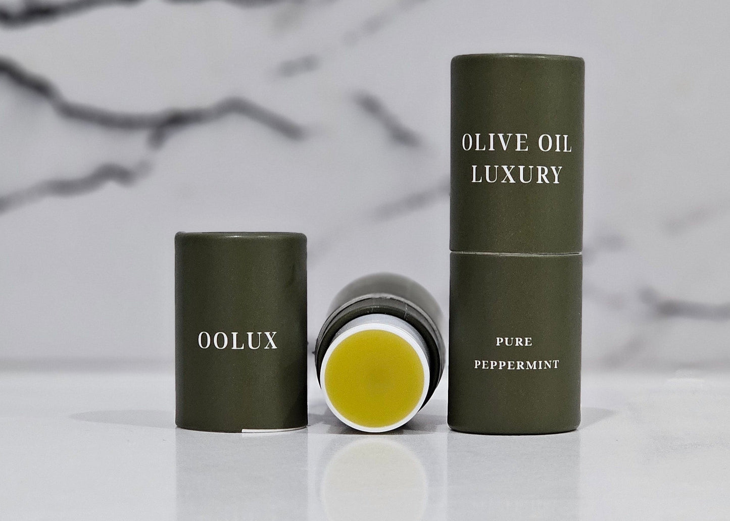 Olive Oil Natural Lip Conditioner Peppermint 5g | OOLUX