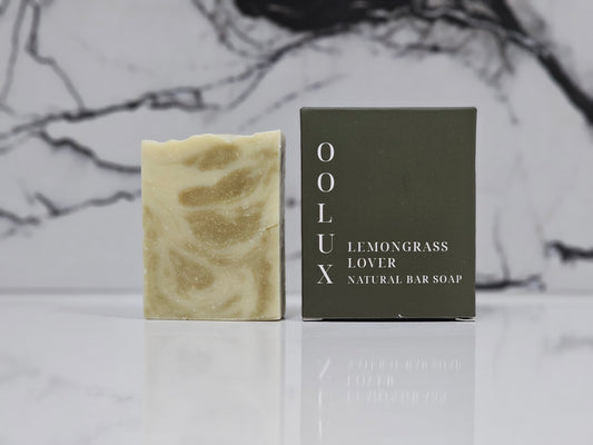 Lemongrass Pure Olive Oil Natural Bar Soap 110g | OOLUX