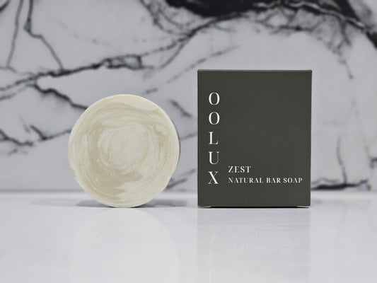 Zest Pure Olive Oil Natural Bar Soap 110g | OOLUX