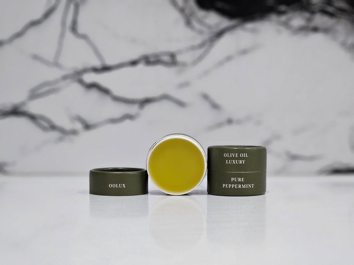 Pure Peppermint Lip Conditioner - Olive Oil Lip Balm 10g