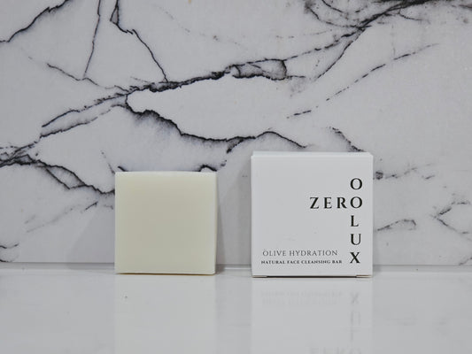 Olive Hydration Pure Olive Oil Natural Face Cleansing Bar Soap 50g | OOLUX