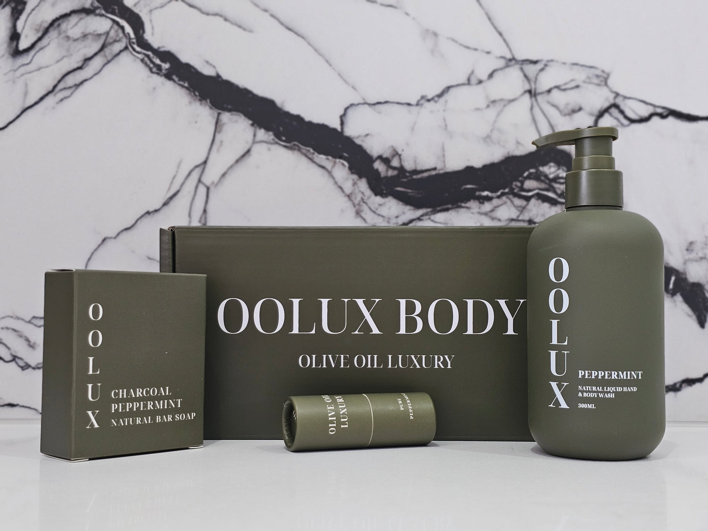 Peppermint Packed Trio Box OOLUX Gifting