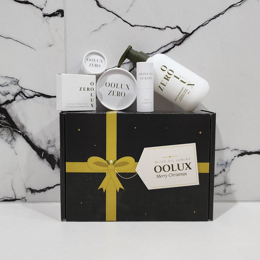 The Daily Ritual Christmas gift box with ZERO fragrance-free products