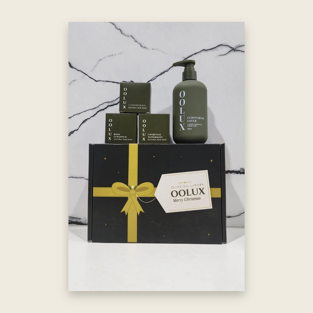 The Myponga Edit OOLUX Christmas gift box